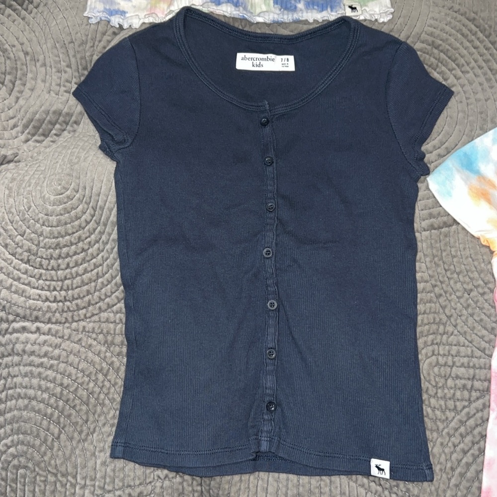 Abercrombie kids short sleeve shirt bundle size 7/8 - Picture 4 of 5
